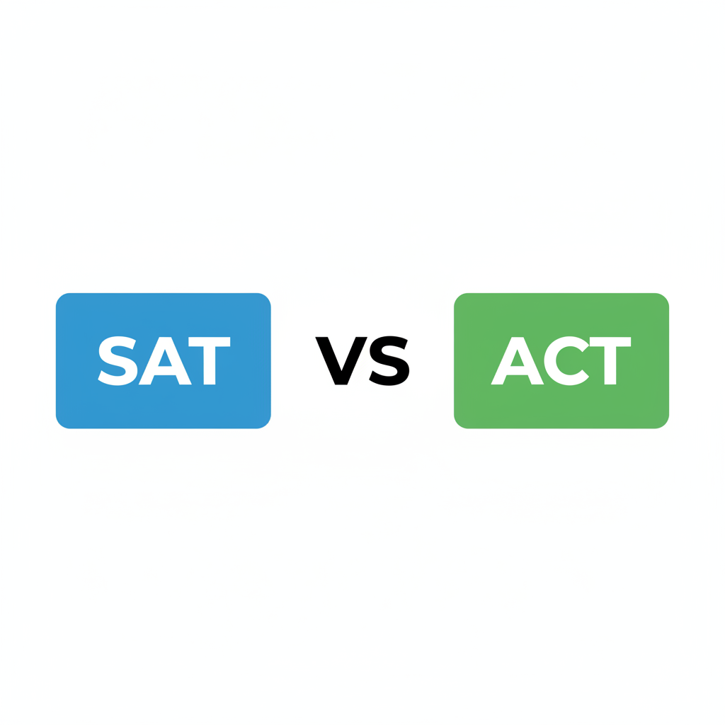 SAT vs ACT 비교 — 어떤 시험이 나에게 맞을까