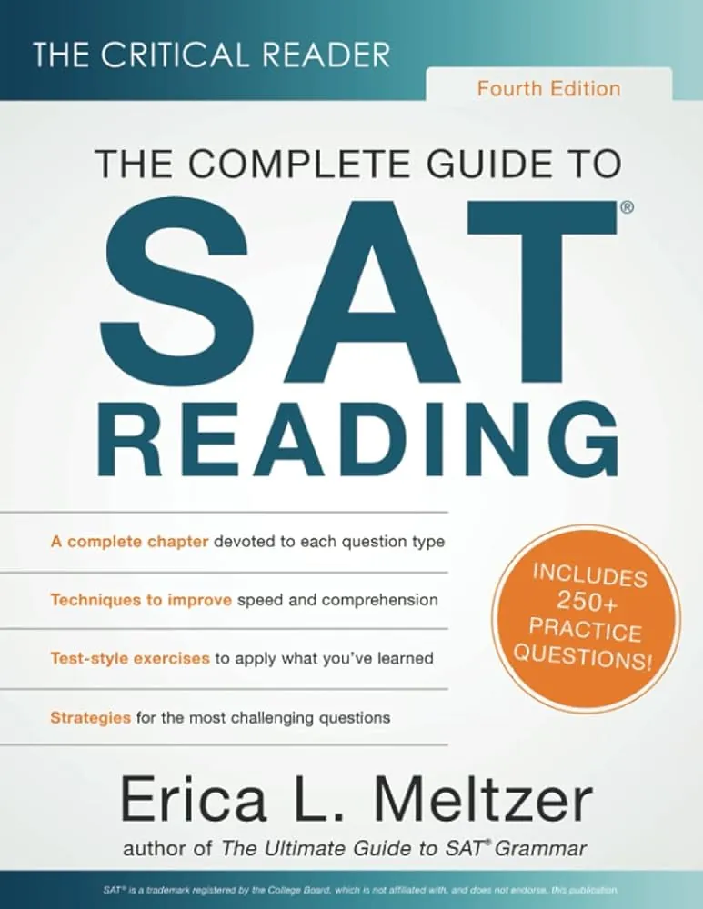 SAT 책 — Erica Meltzer Critical Reader