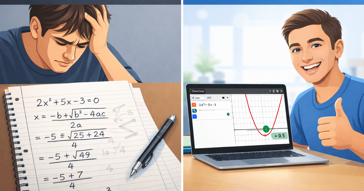 Desmos 계산기 화면
